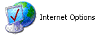 internet options